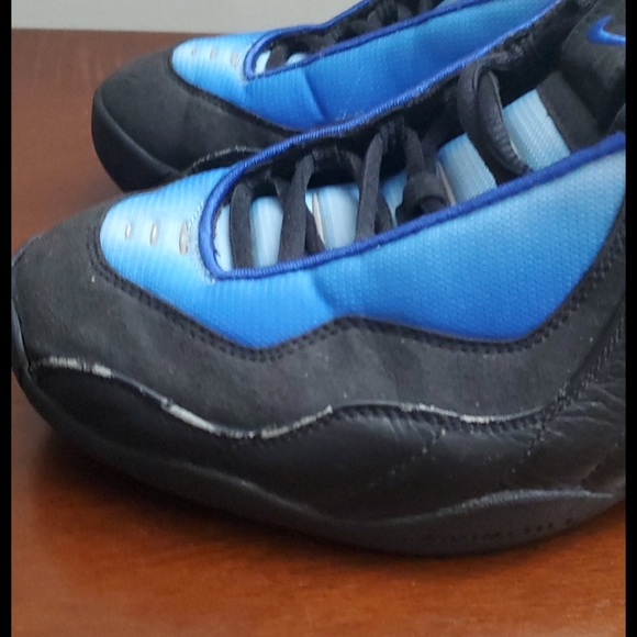 Men\'s Nike Air Garnett\'s III Black/Chrome/Blue